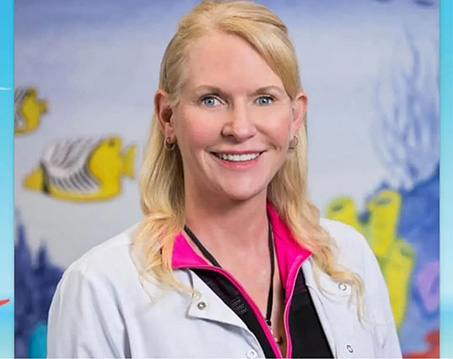 Pediatric dentist Doctor Tamara Robison smiling