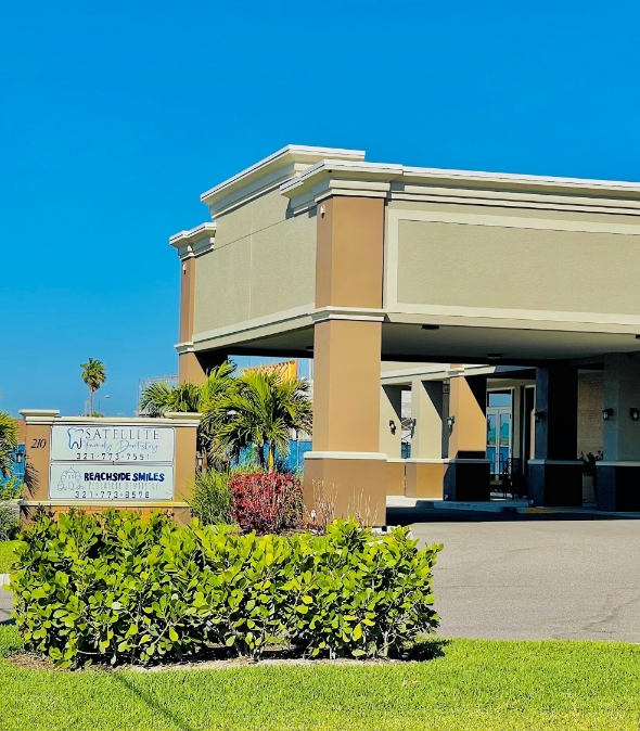 Exterior of Beachside Smiles Pediatric Dentistry building